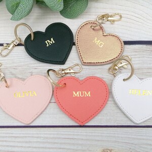 Genuine Leather Heart Shape Key Chain – ID Pop Shop