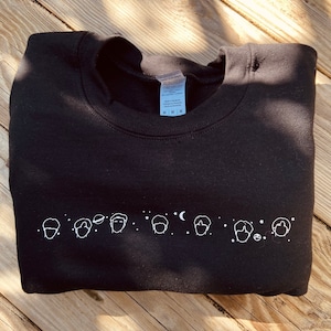 Sweatshirt geïnspireerd door BTS-leden / subtiele merchandise