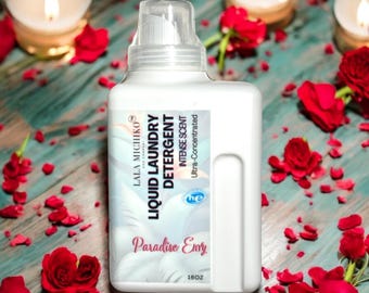 Highly Scented Luxury Laundry Essentials.  Liquid Detergent