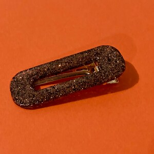 Eye of the Tiger Glitter Barrette