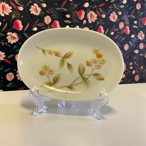 Portasapone floreale pastello San Michele (M&S vintage)/portaoggetti 3B60