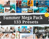 Lightroom Summer Preset, Bright Lifestyle Filter, Summer Travel Preset, Beach Lightroom Preset Pack, Bright Preset Bundle, Airy Prese