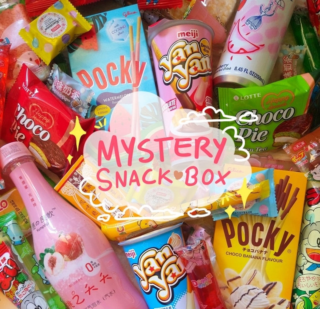 Mystery Asian Snack Box: Japanese, Korean, Malaysian Treats - Etsy