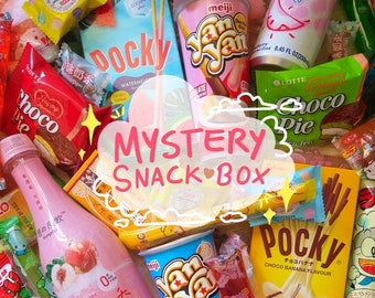 Mystery Asian Snack Box! | Selection of the Best inc. Japanese, Korean and Malaysian | Freebies with every order!