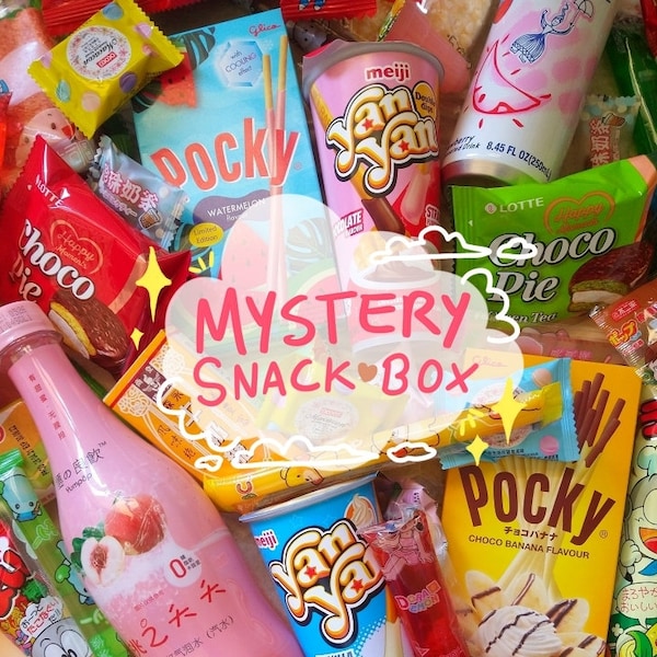 Mystery Asian Snack Box! | Selection of the Best inc. Japanese, Korean and Malaysian | Freebies with every order!