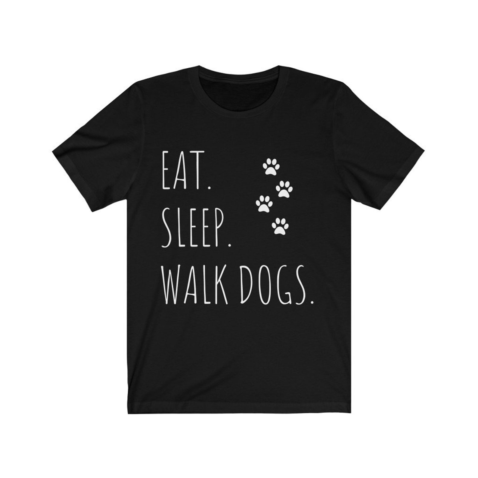 Fun Dog Lovers Tshirt Dog Gifts Puppy Love Dog Walkers Etsy