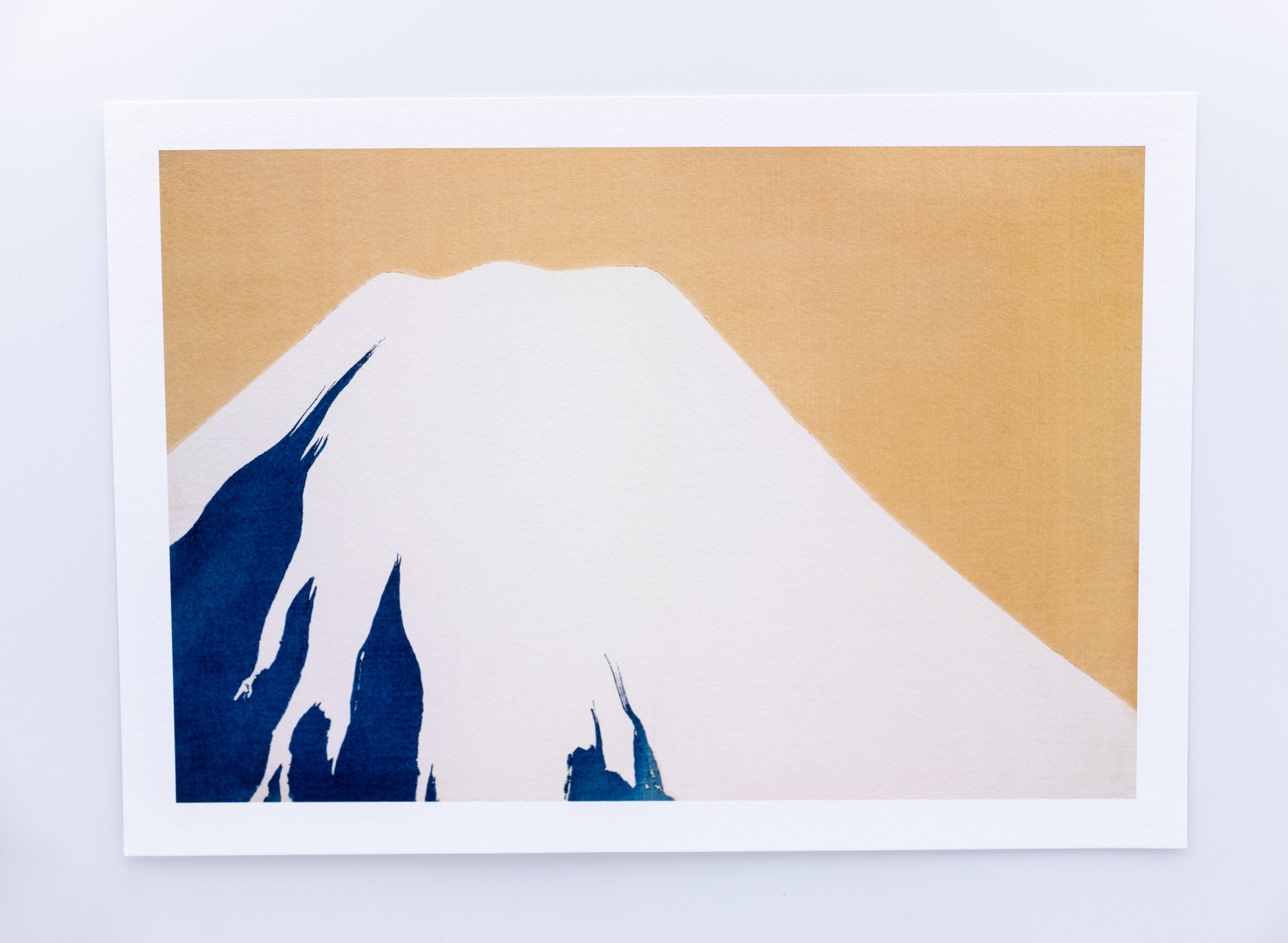 Kamisaka Sekka - Mount Fuji From Momoyogusa-Flowers Of A Hundred Generations | 1909