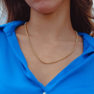 14K Real Gold Chain, Gold Chain, Chain
