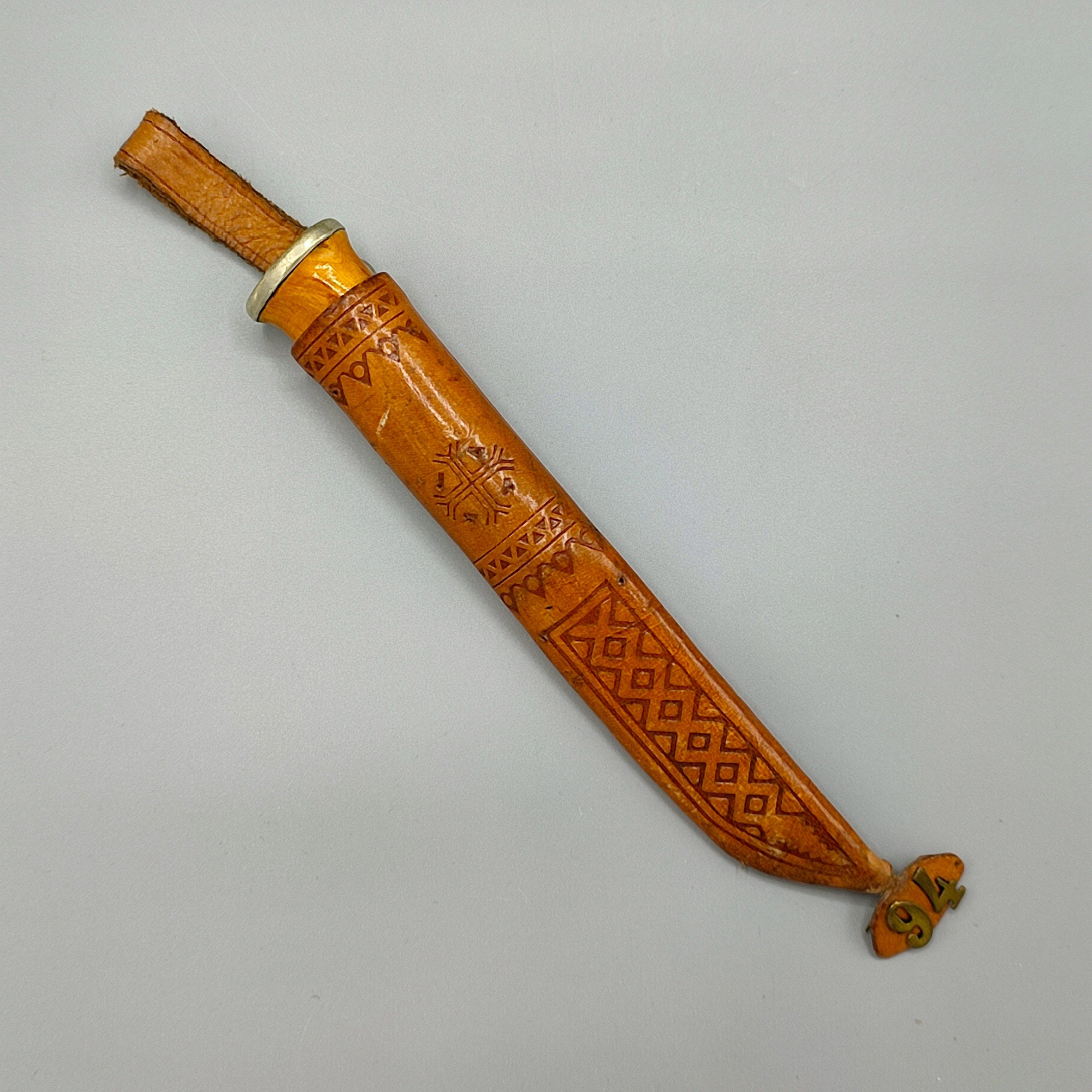 LAPINLEUKU PUUKKO KNIFE Made by J Marttiini Rovaniemi Finland in 1950s