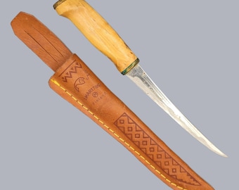 FISKARS PUUKKO KNIFE 1890s Antique Vintage Finnish Ruukinpuukko