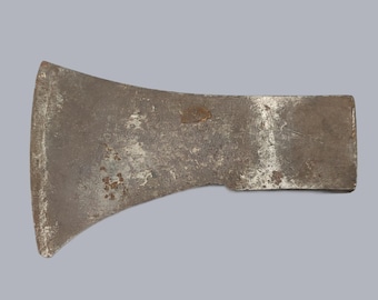 Vintage German Axehead Camping Axe Hatchet Forged Steel Woodworking Camping Tool Restoration Germany Nordic Finnish Swedish European