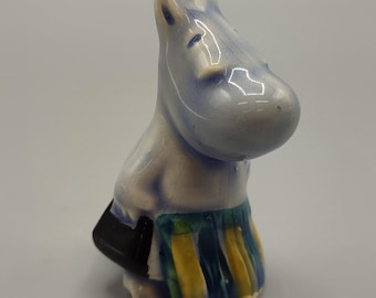 Vintage Moominmamma Leo Tykkylainen Ceramic Figurine 1950s 1960s Finnish Arabia Finland Moomin Troll Antique Design Muumimamma Muminmamman