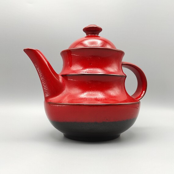 STEULER KERAMIK West Germany Teapot Etsy