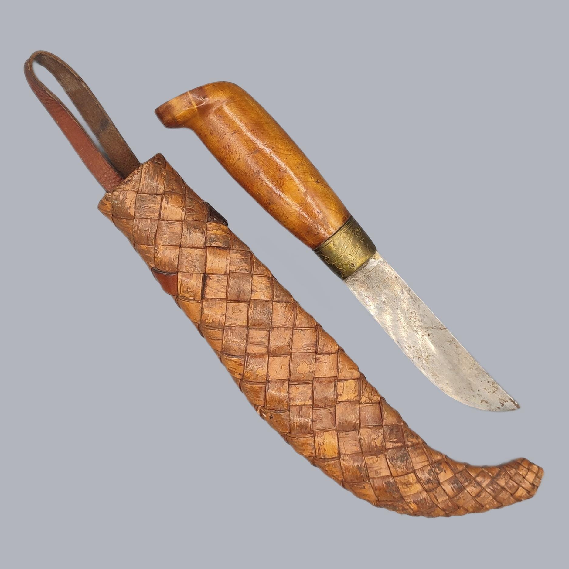 Sami hunting knife reindeer - Etsy 日本