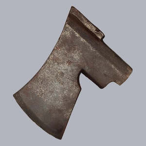 Tête de hache finlandaise vintage des années 40 Billnäs 12,2 H Kemi motif hache de hache #8772