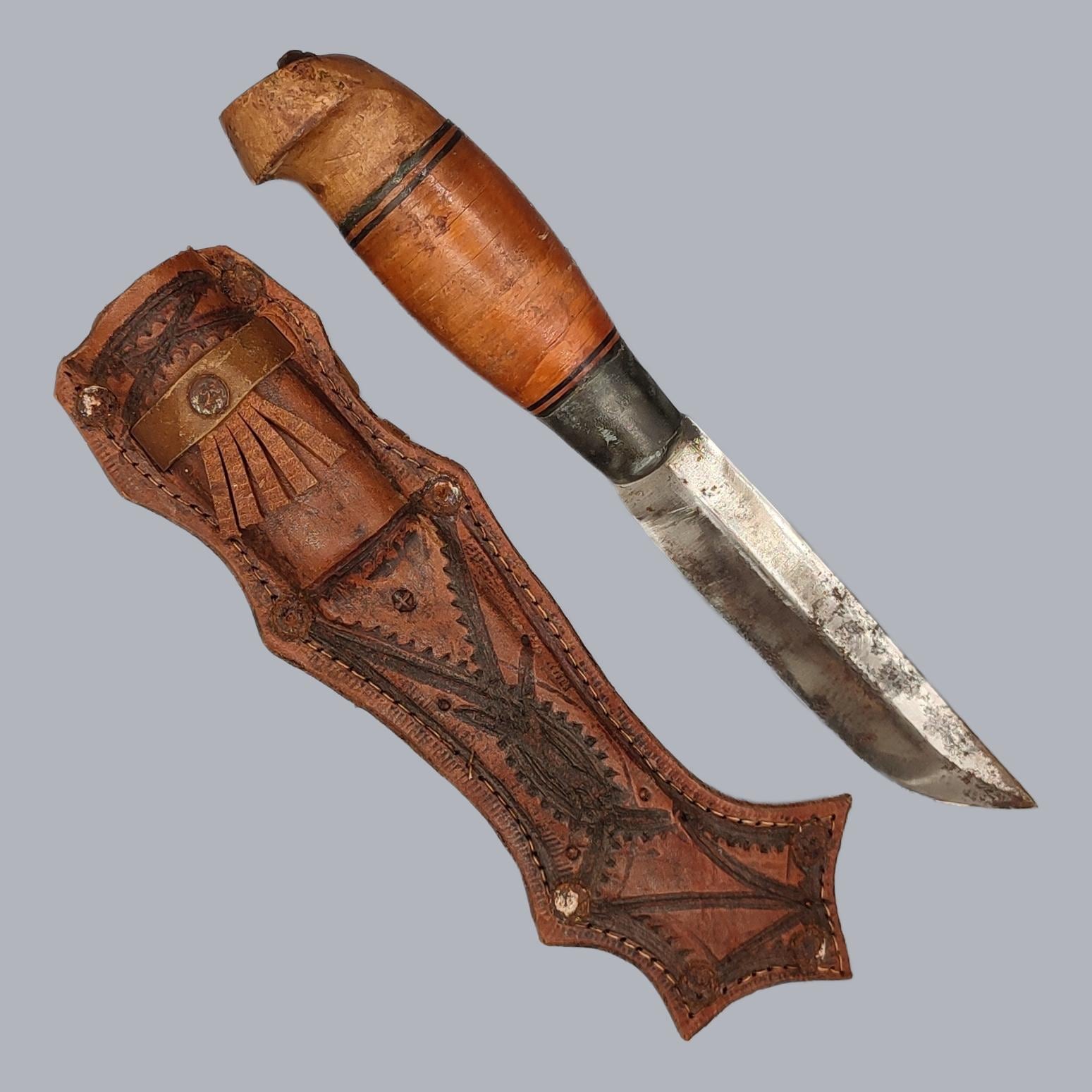 Sami hunting knife reindeer - Etsy 日本