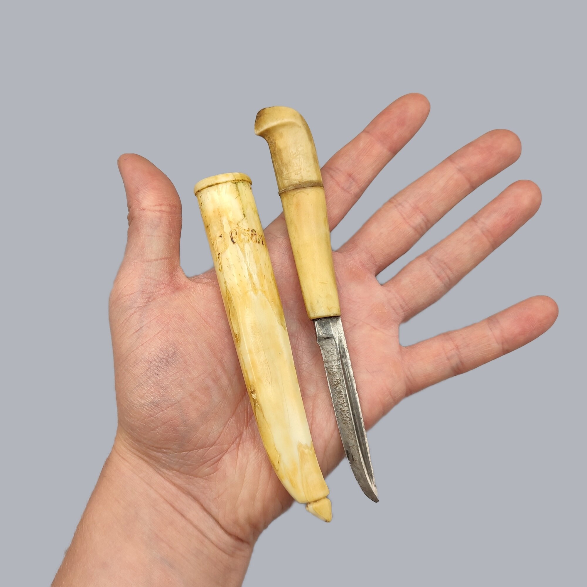 アンティク アジアン手彫り屏風工芸品 工芸品