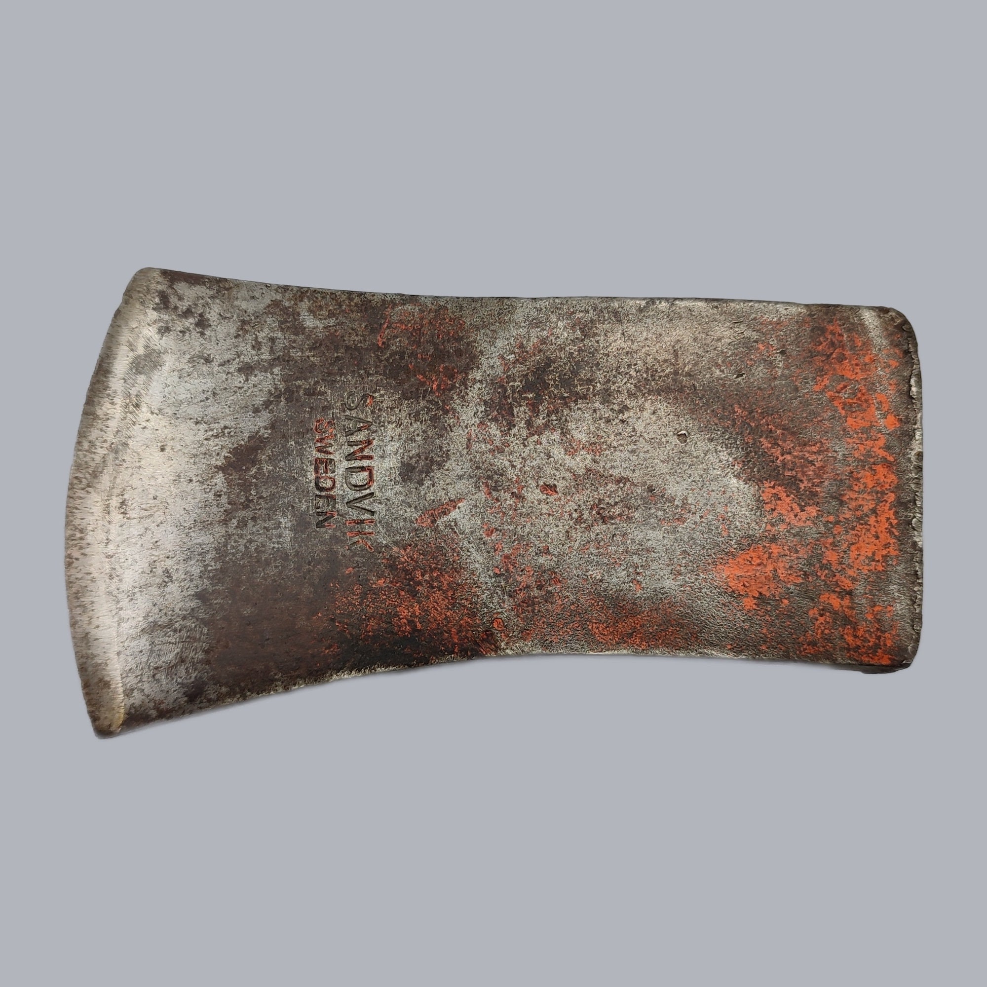 SANDVIK 0.8 AXEHEAD 1960s 1970s Vintage Sweden Swedish Nordic