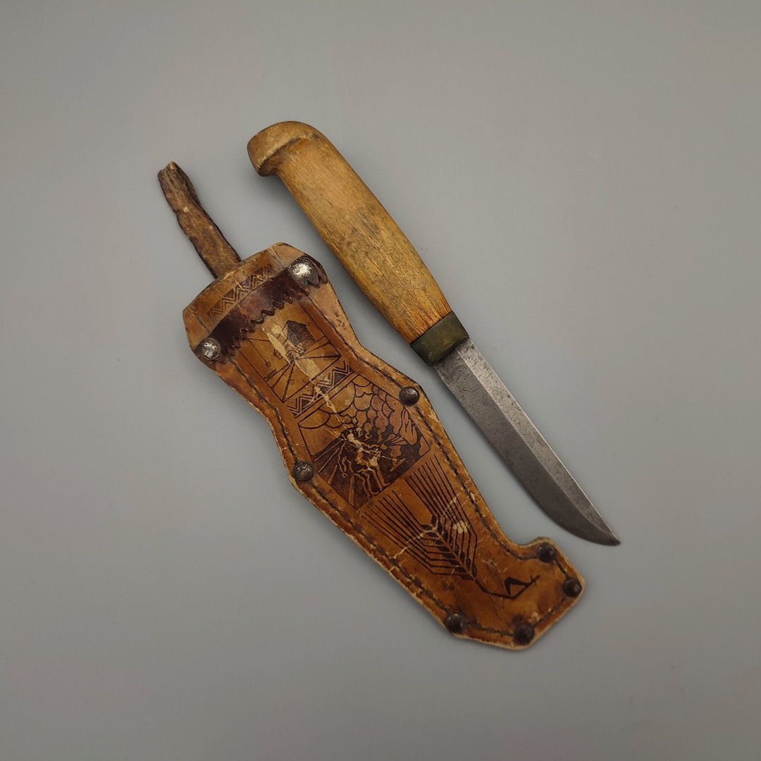 ILVES PUUKKO KNIFE Finnish Vintage From 1940s Finland by Janne
