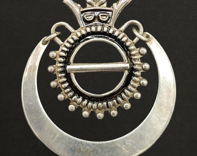 Solki VINTAGE ALAHÄRMÄN SOLKI Kalevala Koru Silver Brooch Finland Finnish ...