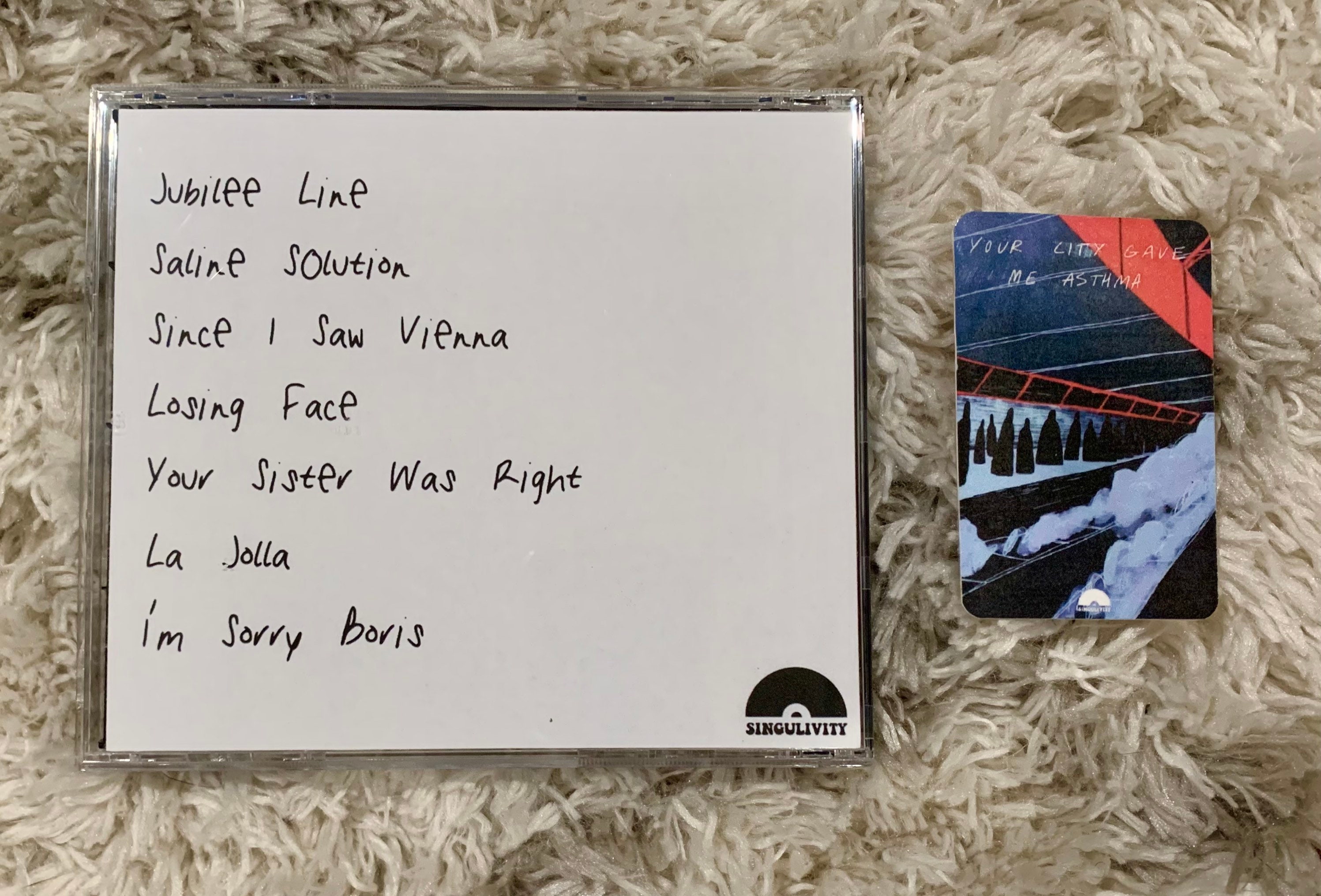 Wilbur Soot Your City Gave Me Asthma Album CD | Etsy