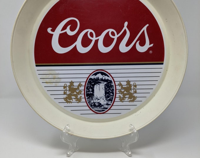 Vintage Coors Beer Tray Etsy