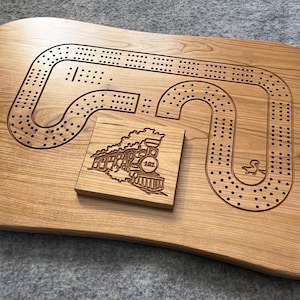 Cribbage Board Template in Scalable Vectors Graphics Digital Files