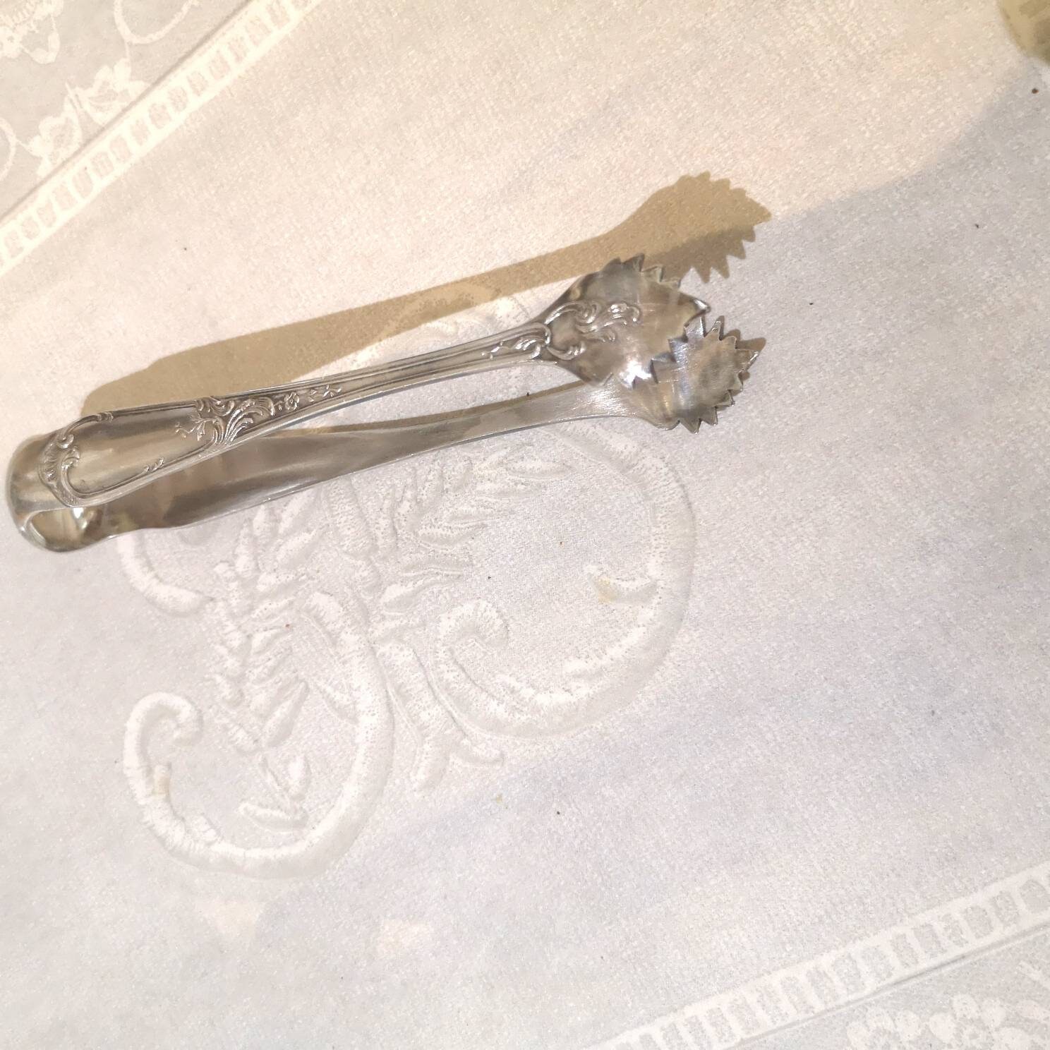 Pince à Sucre Argent Ercuis ©