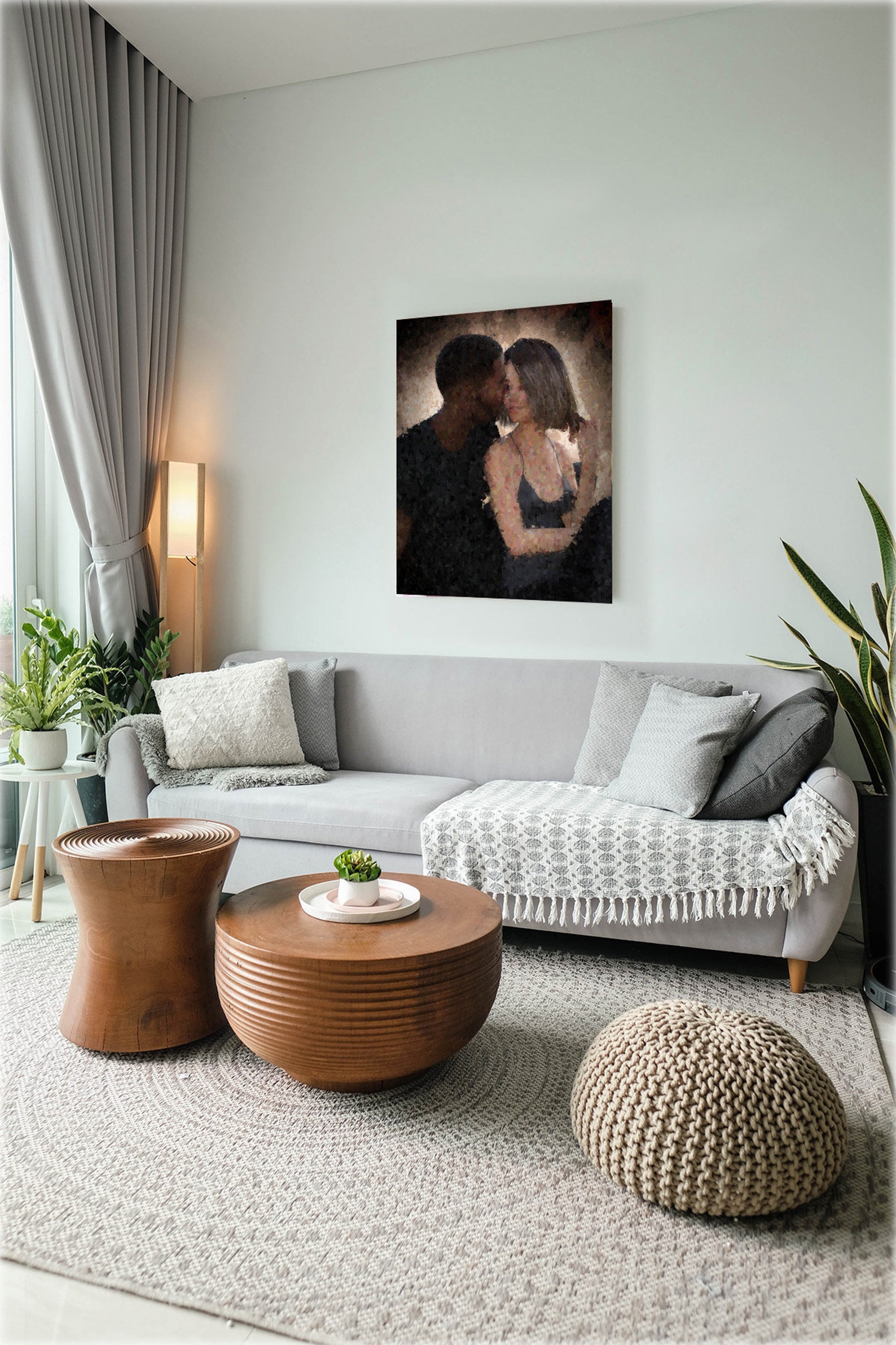 Interracial Couple Wall Art Biracial Love Biracial Couple Etsy
