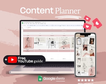 Social Media Content Planner 2026: Google Sheets Template