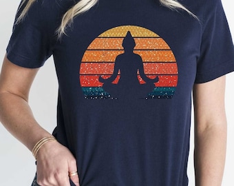 Zen Buddha Meditation T-Shirt: Spiritual Yoga Gift