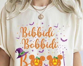 Comfort Colors Bibbidi Bobbidi Boo Halloween Shirt