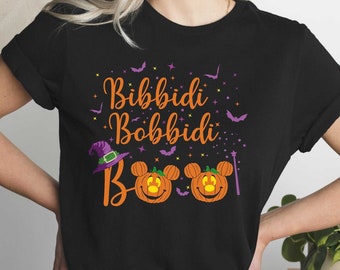 Bibbidi Bobbidi Boo Halloween Shirt, Disney Party Tee