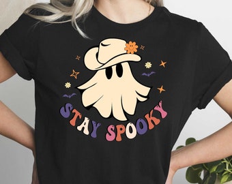 Stay Spooky Ghost T-Shirt, Halloween Tee