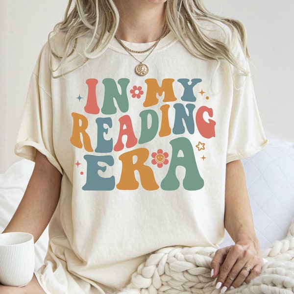 In My Reading Era Shirt, Bookish Tshirt Gift, Book Lover Shirts, Gift For Librarian, Gift For Reader, Book Club Shirt, Bookish,Reading Shirt