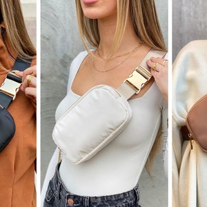 Bum bag extension strap top