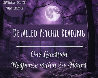One Question Psychic Reading | Personalized Tarot & Intuitive Guidance | 24-Hour Delivery