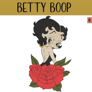 Betty Boop Embroidery Design Files