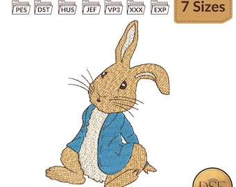 Motif de broderie bébé Peter Rabbit