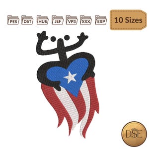 &quot;Puerto Rico, Coqui Stickdatei &quot;&quot;Puerto Rico&quot;&quot;.&quot;