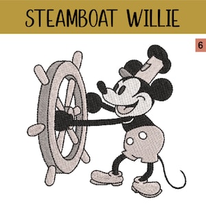 Disney 100 - Sudadera con capucha de dibujos animados Steamboat Willie  Sound, Gris