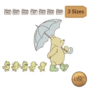 Winnie-The-Pooh Embroidery Design