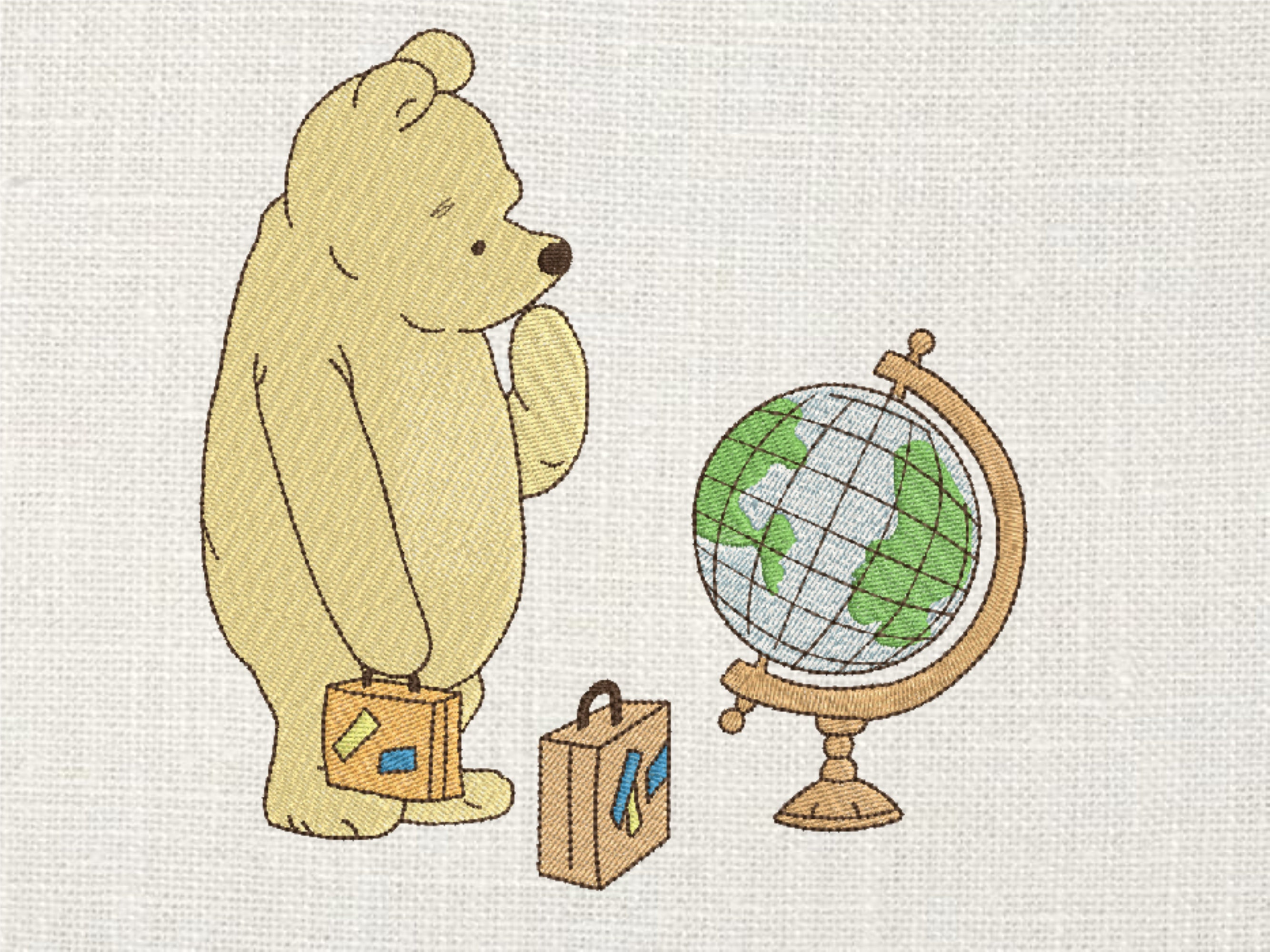 Classic Winnie the Pooh Embroidery Design Files Etsy