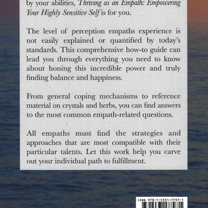 Book Thriving As An Empath: Empowering Your Highly Sensitive Self signed by author, Trevor Lewis image 3