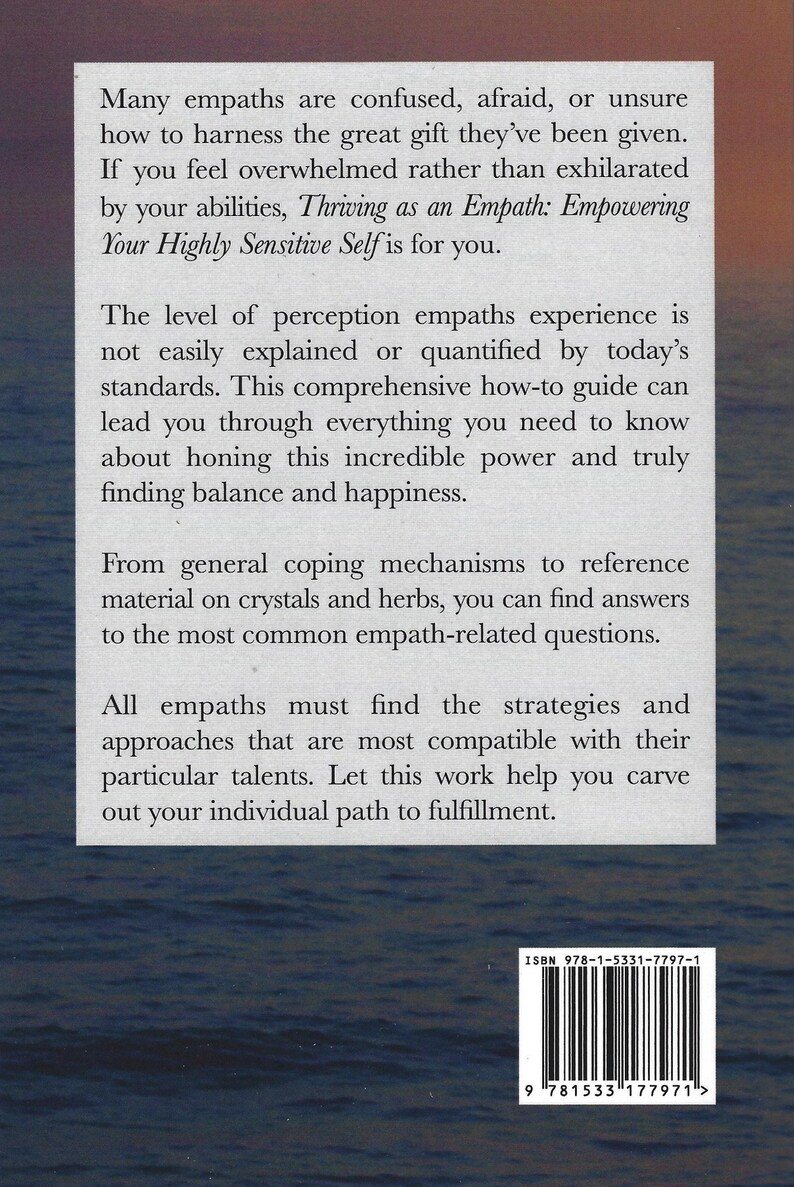 Book Thriving As An Empath: Empowering Your Highly Sensitive Self signed by author, Trevor Lewis image 3