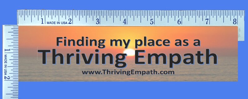 Thriving Empath Bookmark image 2