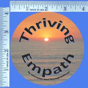 Thriving Empath Sticker image 3