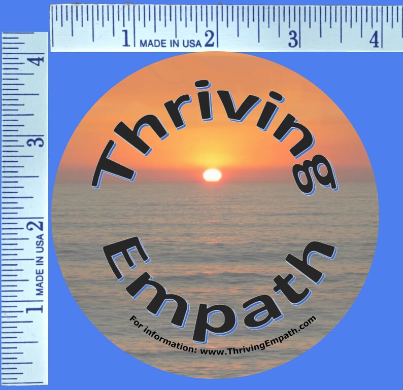 Thriving Empath Sticker image 3