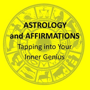 Book Astrology and Affirmations: Tapping Into Your Inner Genius signed by author, Trevor Lewis image 1