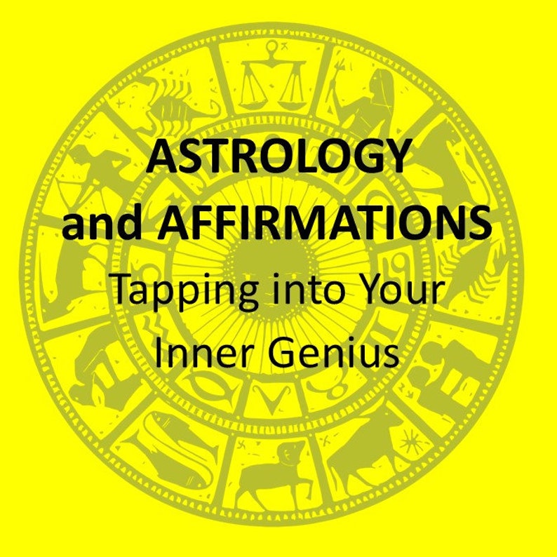 Book Astrology and Affirmations: Tapping Into Your Inner Genius signed by author, Trevor Lewis image 1